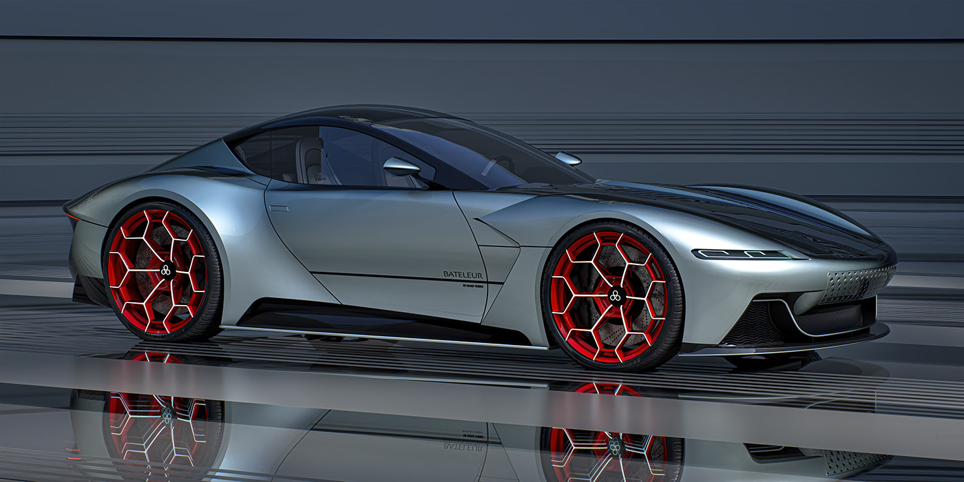 vehicle，automobile，Sports car，Bateleur HVT，