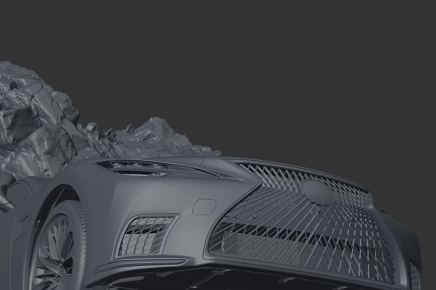 LEXUS，cgi，3d，