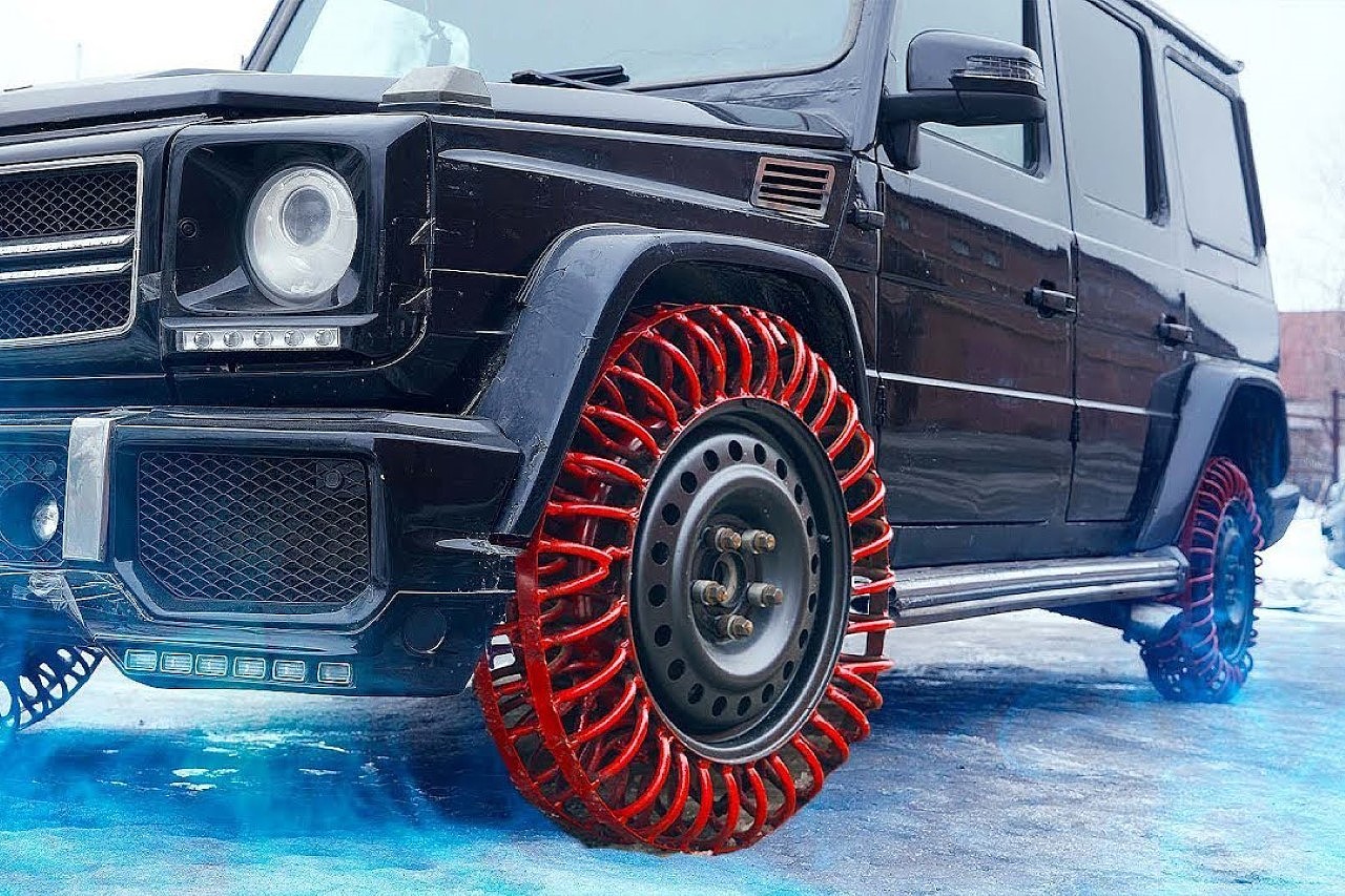 spring tire，suv，Metallic materials，