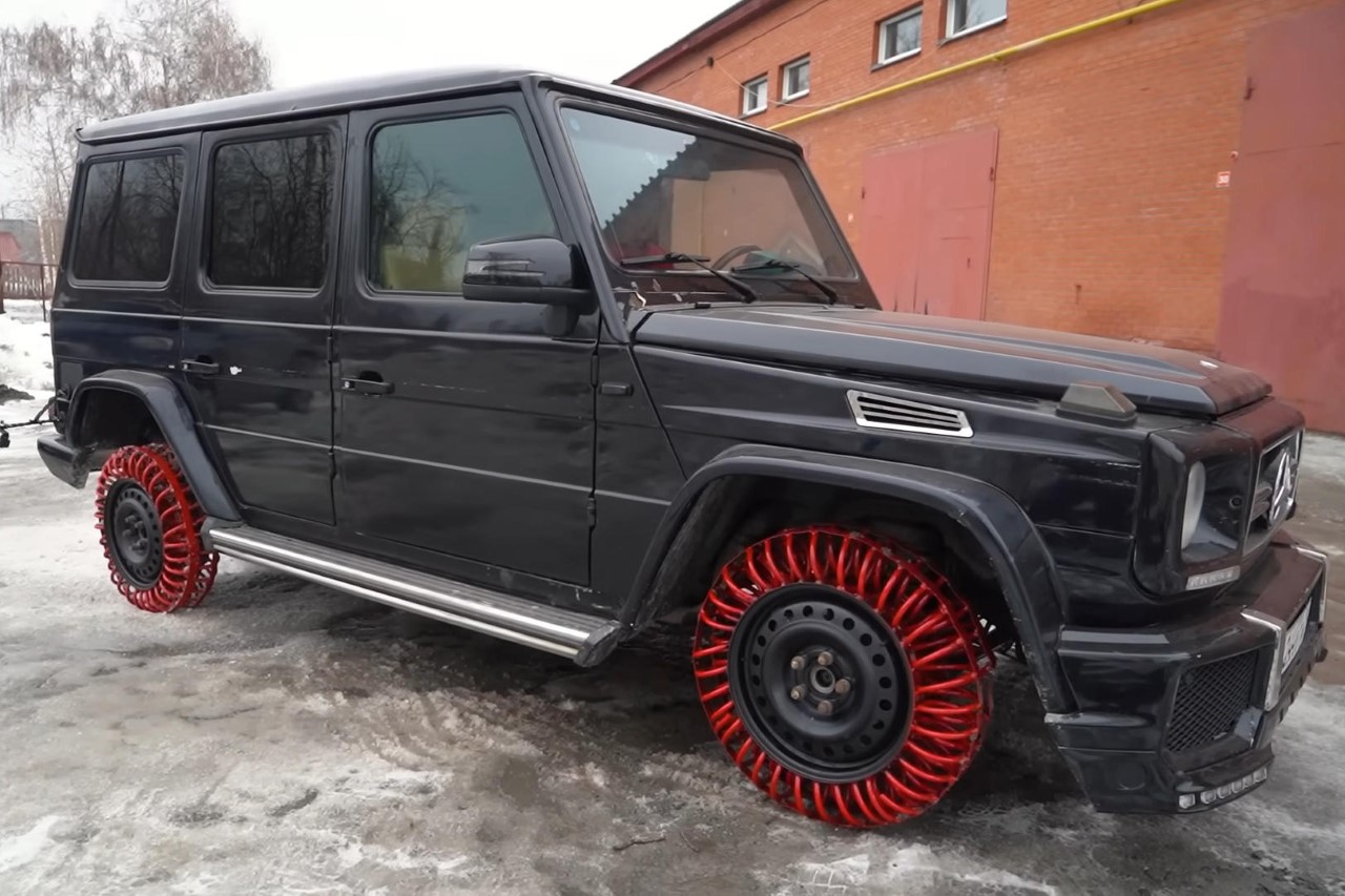 spring tire，suv，Metallic materials，