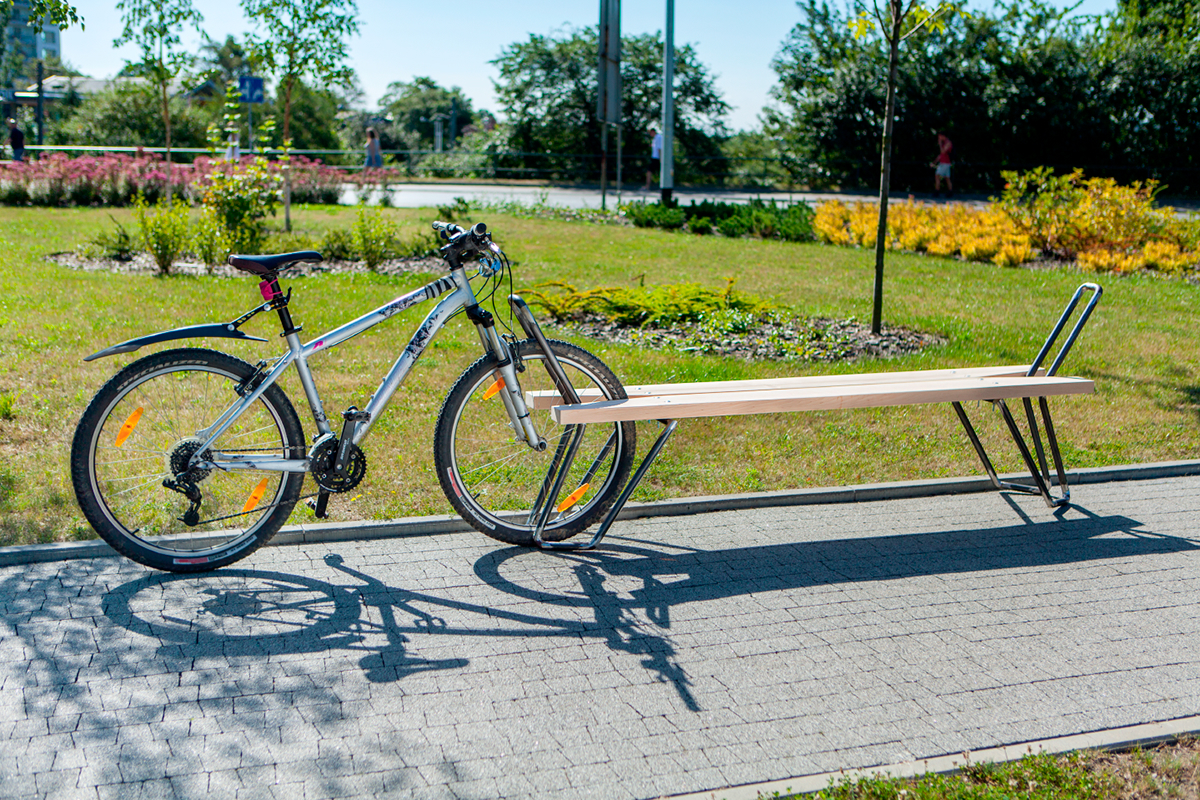 product design，outdoors，Parking rack，chair，