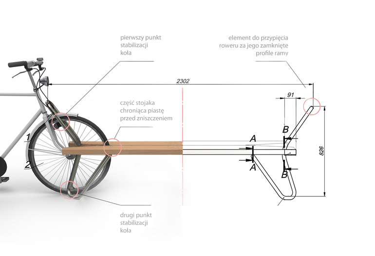 product design，outdoors，Parking rack，chair，