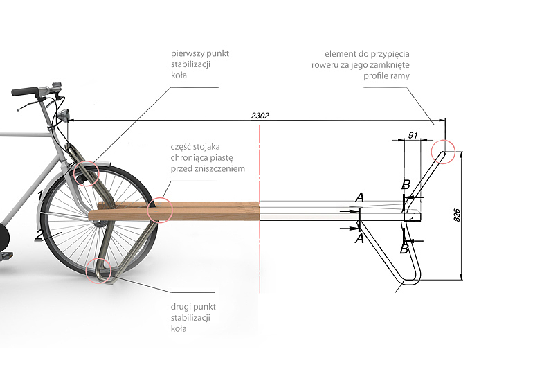 product design，outdoors，Parking rack，chair，
