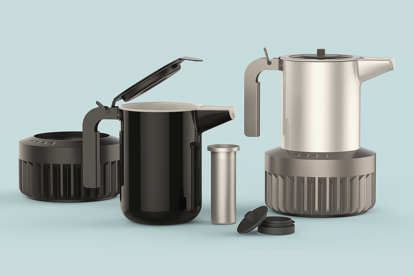 kettle，Automatic induction，small home appliances，product design，