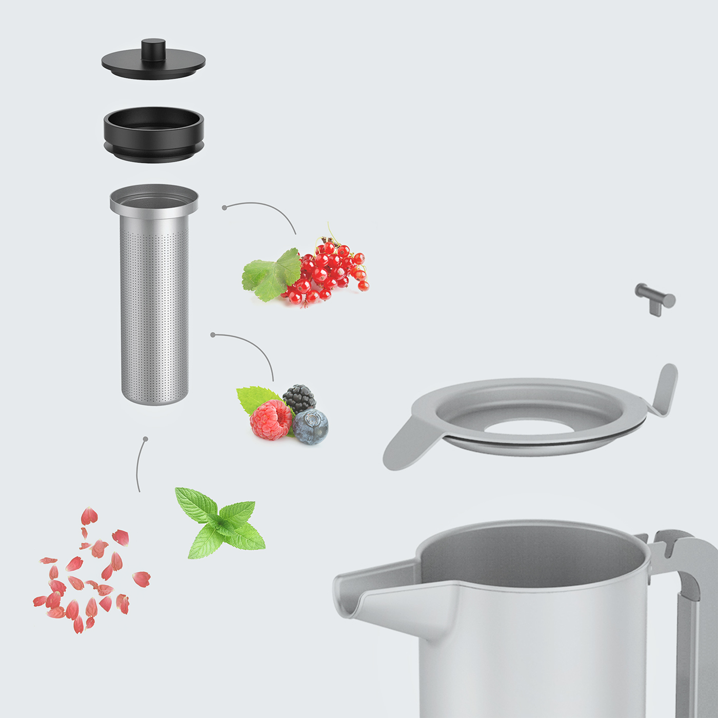 kettle，Automatic induction，small home appliances，product design，