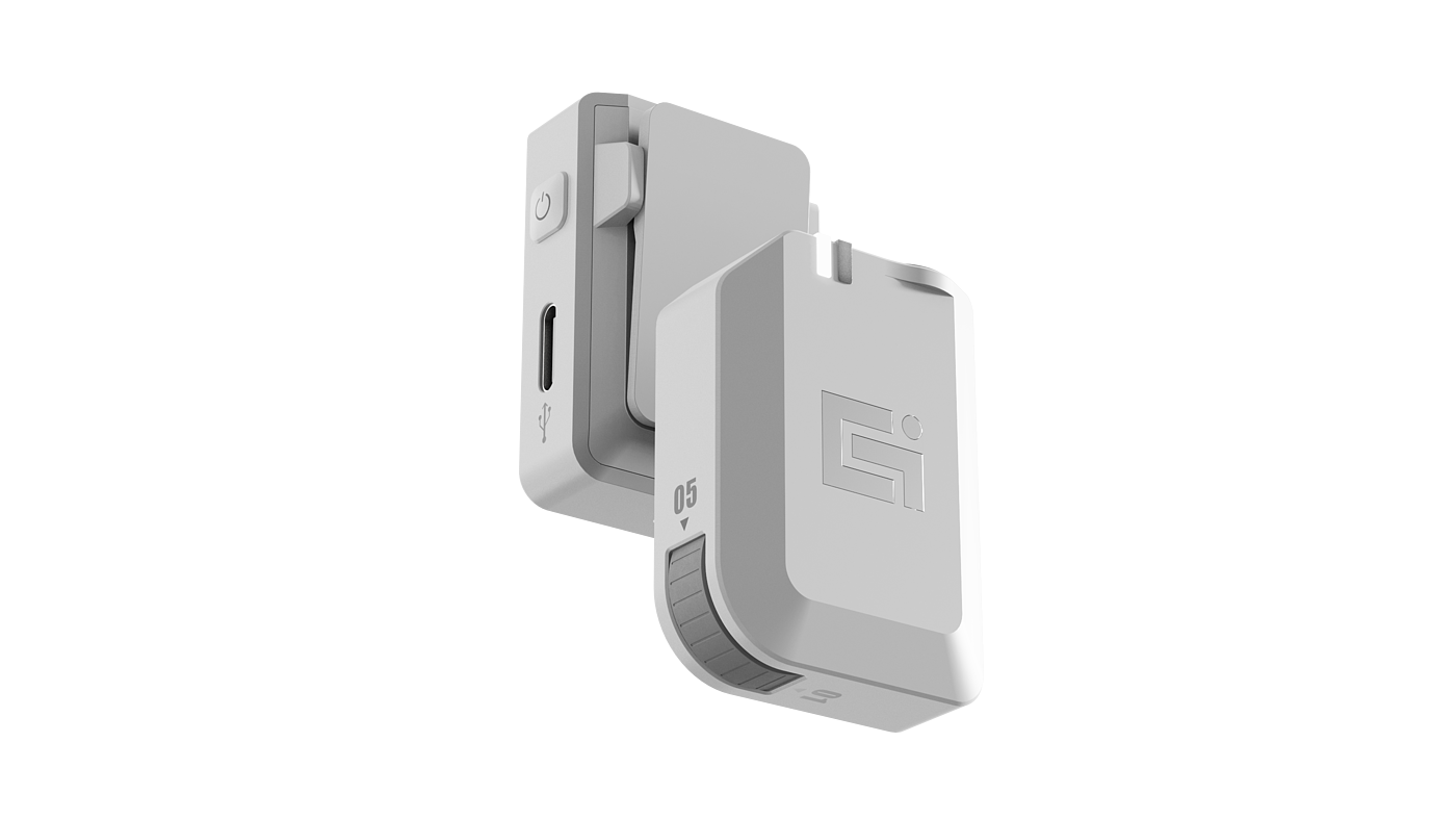 industrial design，Digital intelligence，Appearance design，collar clip wheat，radio equipment，