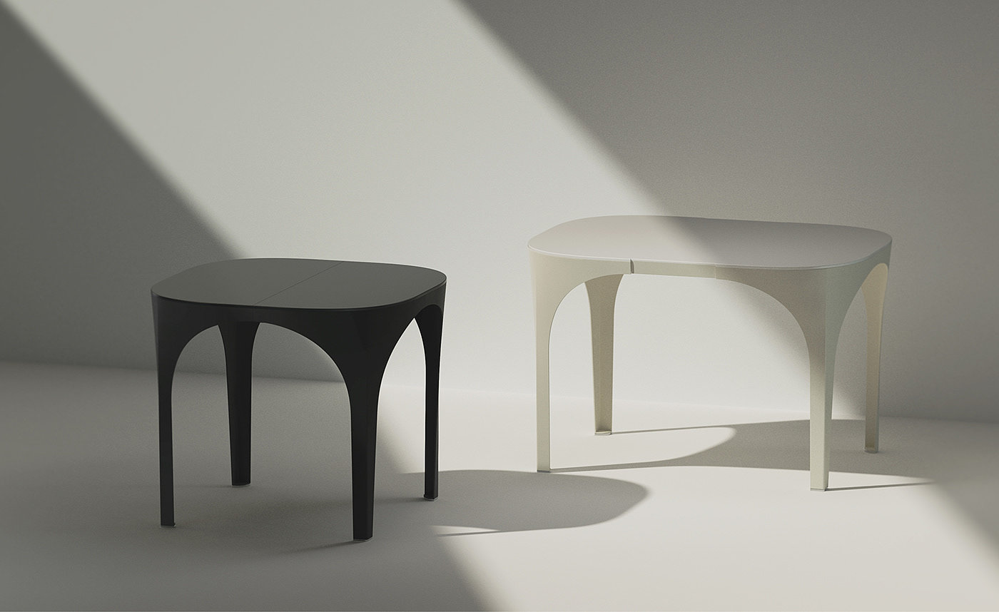 furniture，Table，chair，Curving，