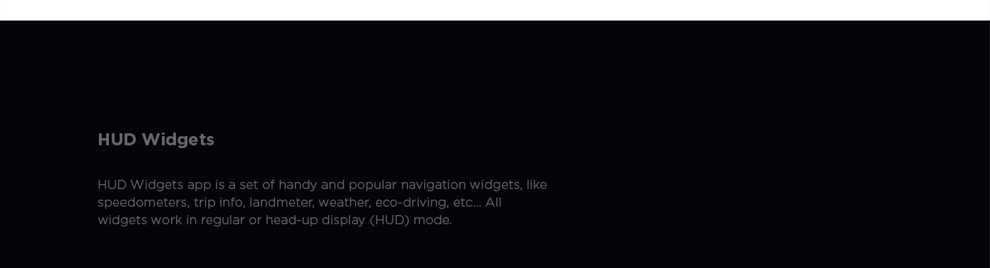 product design，Navigation，Digital，Hudway Glass，