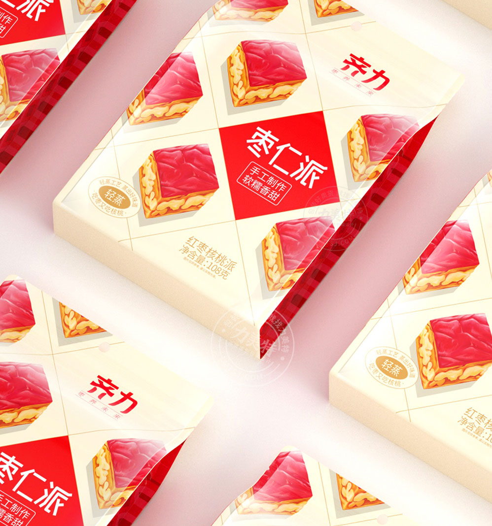 #Packaging design，# Jujube Pie，# Chengdu Packaging Design，# Snack Food Packaging，# Raisin packaging，# Chengdu Limeite，
