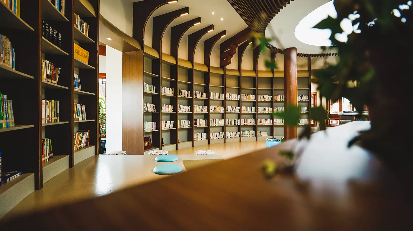 Books, exhibition hall，