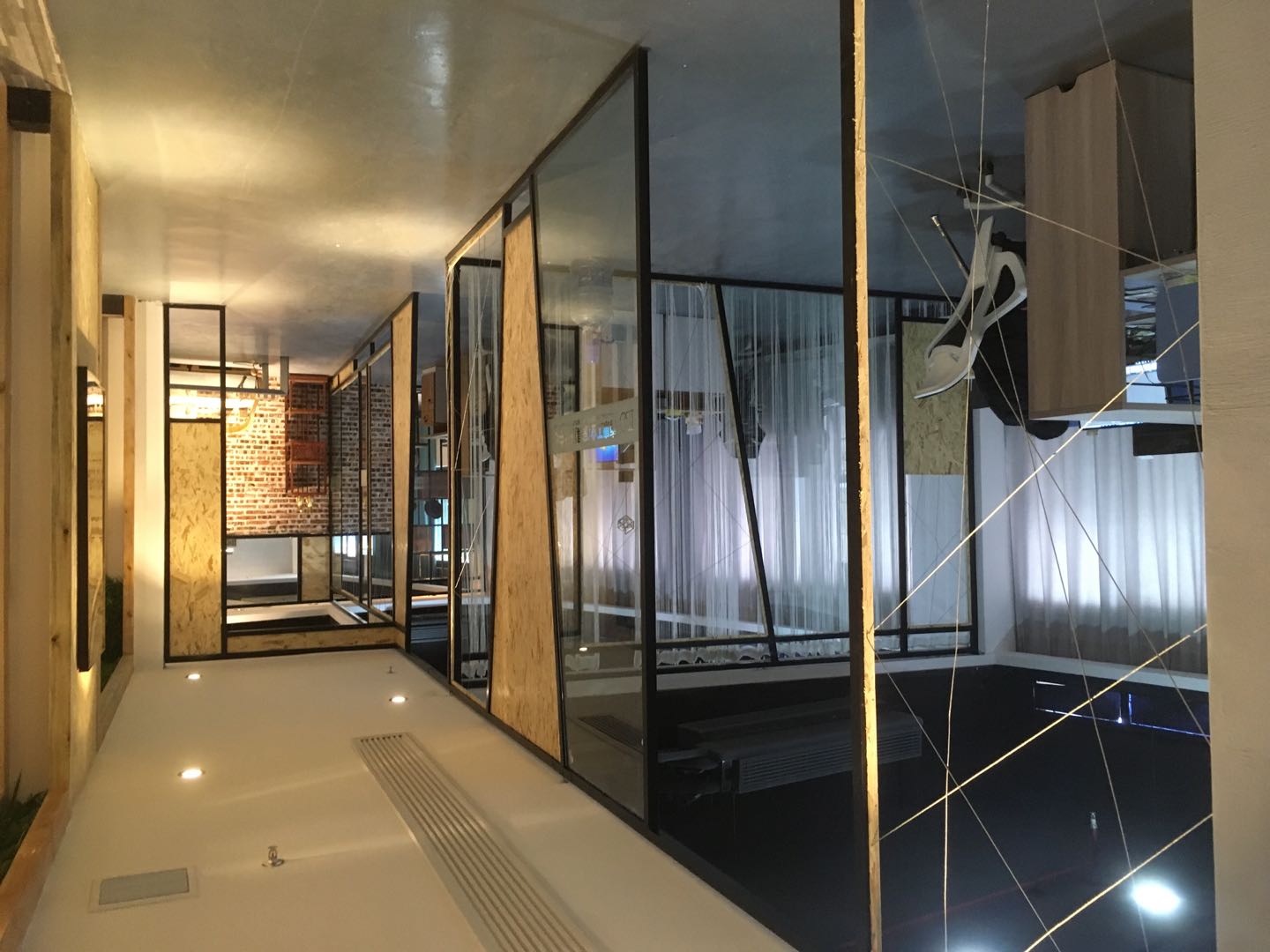 Furniture, office, exhibition hall，