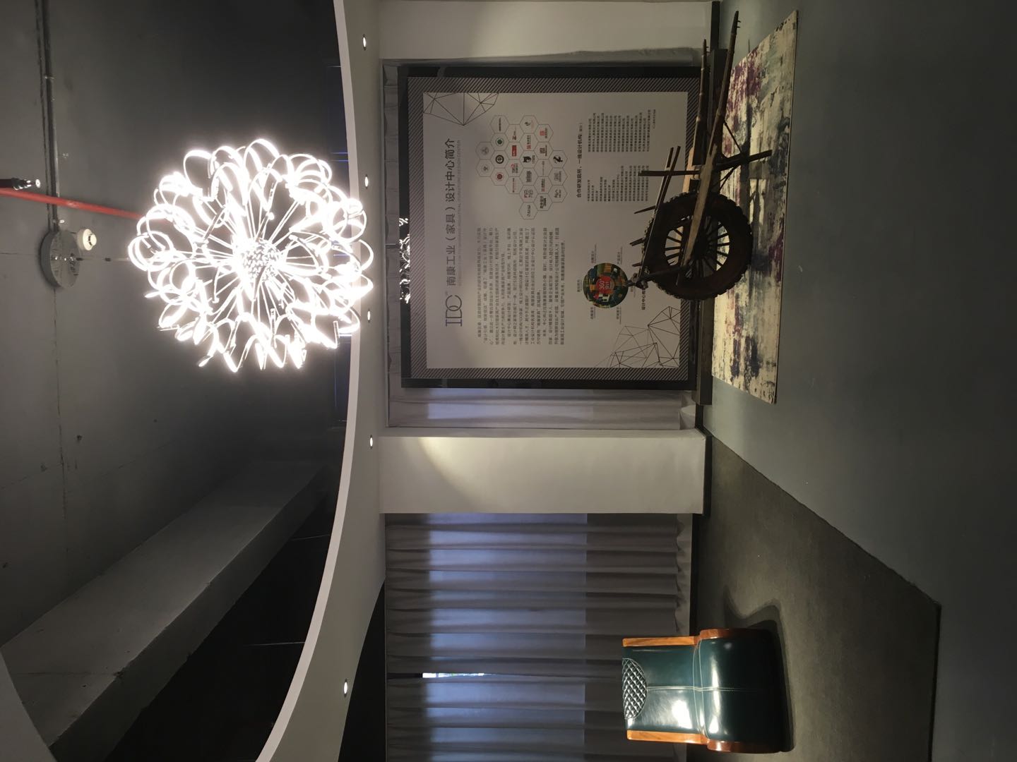 Furniture, office, exhibition hall，