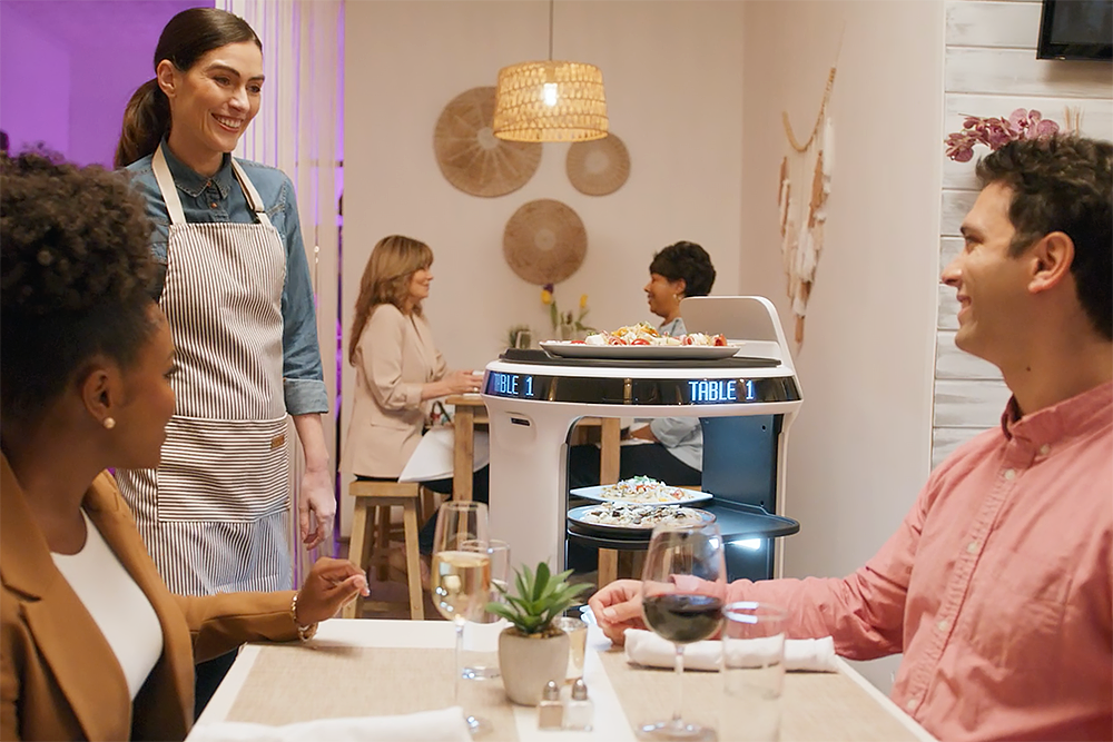 Servi Plus，food delivery，robot，