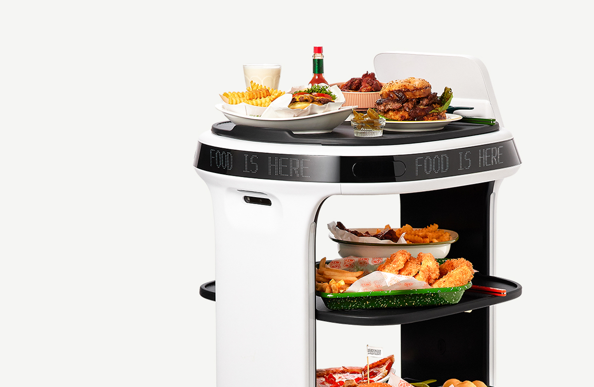 Servi Plus，food delivery，robot，