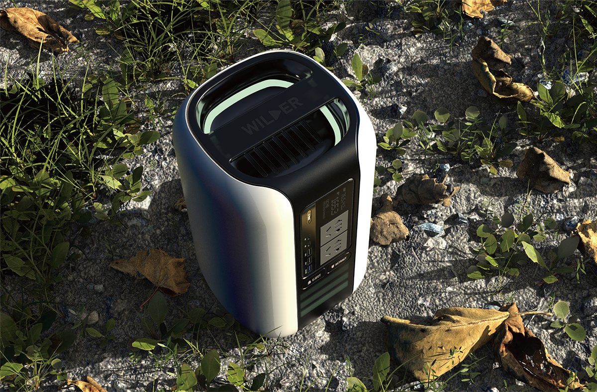 Outdoor power supply，Appearance design，Power Design，Portable outdoor power supply，Mobile energy storage，Outdoor camping，esthetics，