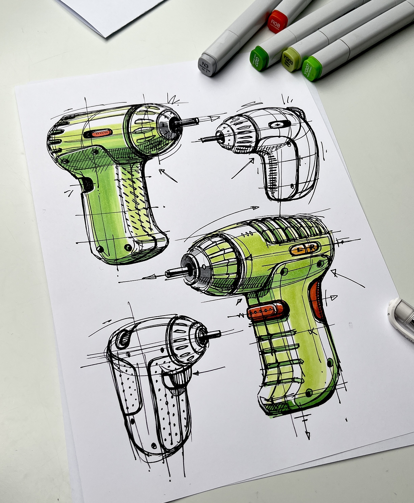 product design，Sketch，illustration，Hand drawn，draft，