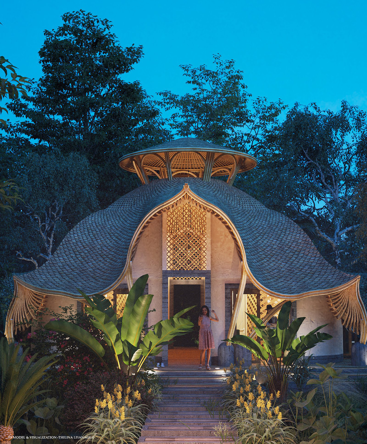 Bali，SPA，Architectural design，