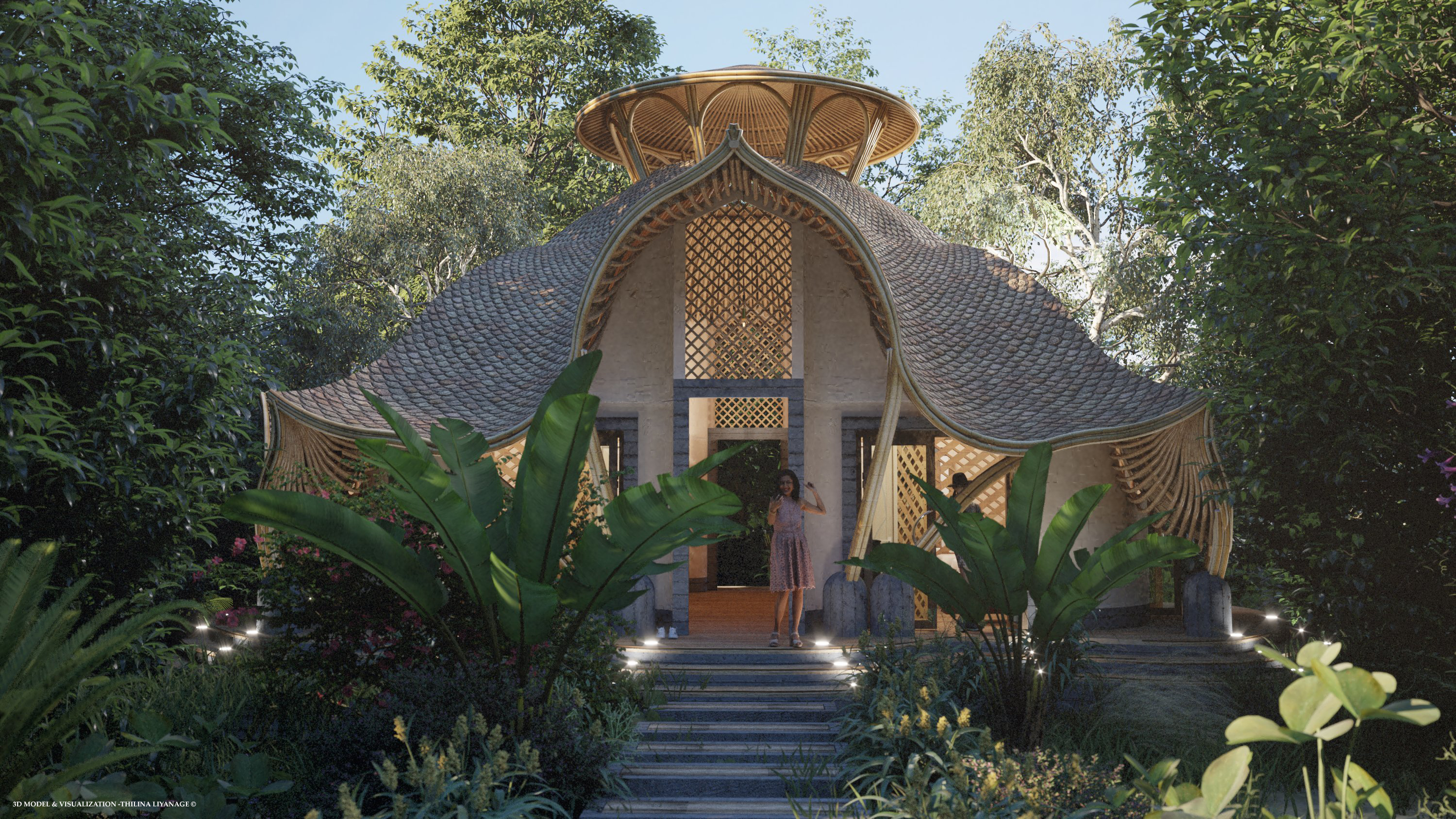 Bali，SPA，Architectural design，