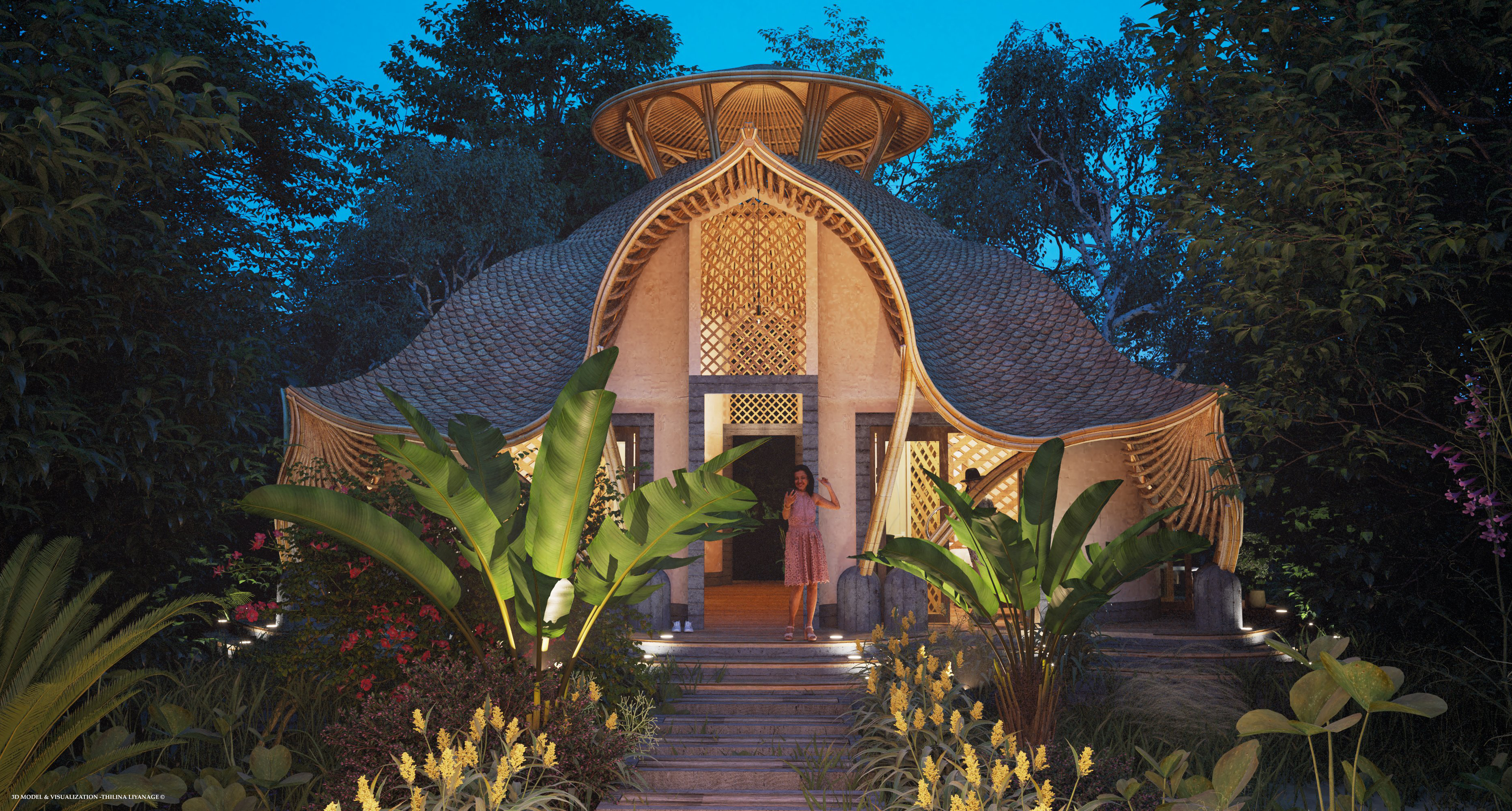 Bali，SPA，Architectural design，