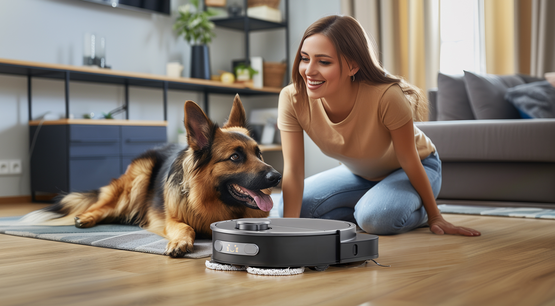 oc，keyshot，Product rendering，Sweeping robot，ai，E-commerce products，indoor，