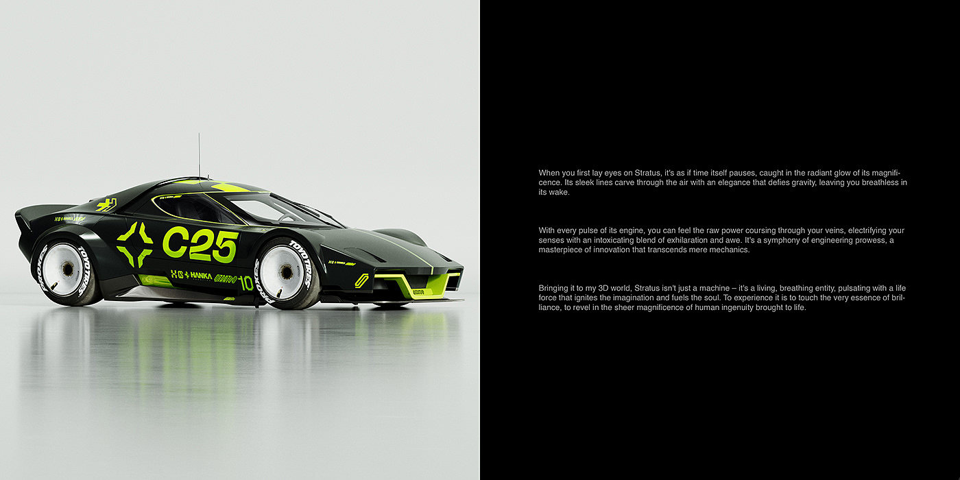 Future design，Racing Concept，3d，