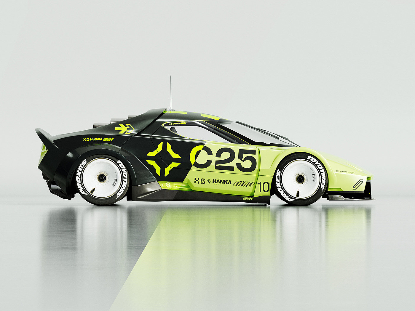 Future design，Racing Concept，3d，