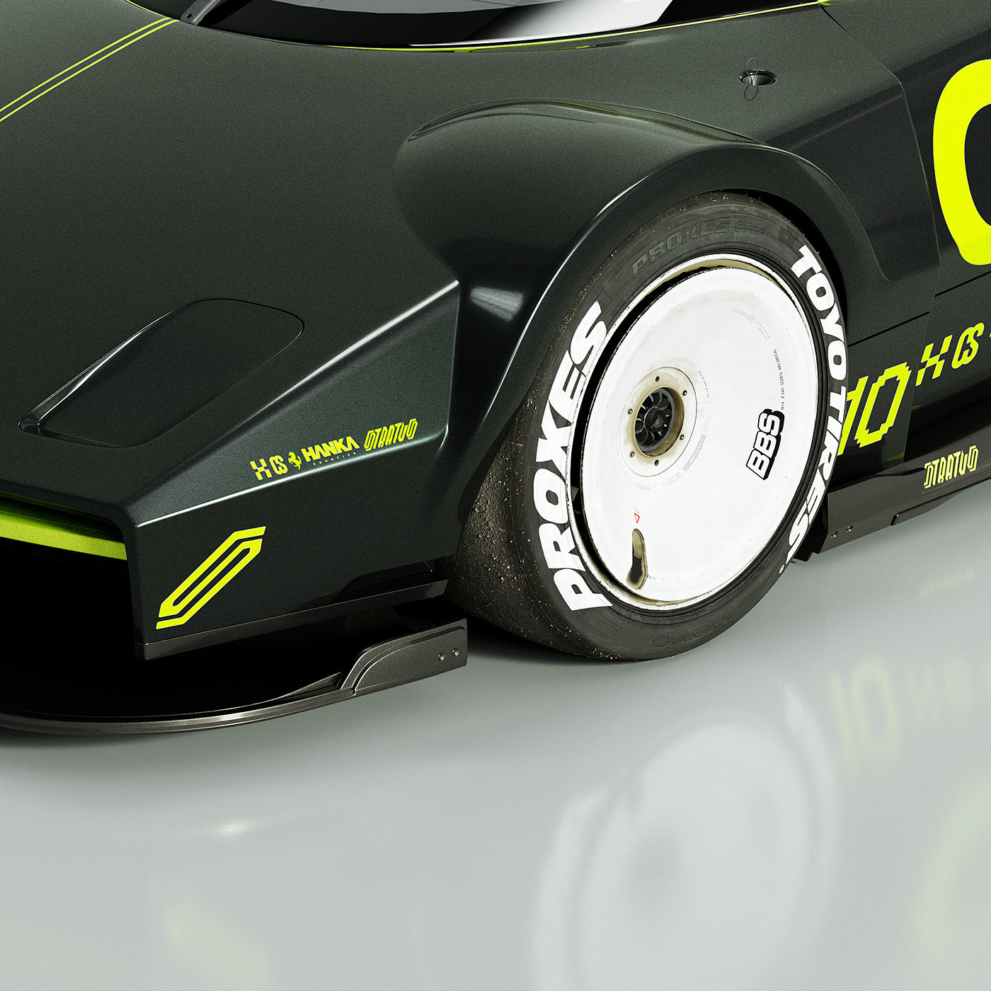 Future design，Racing Concept，3d，