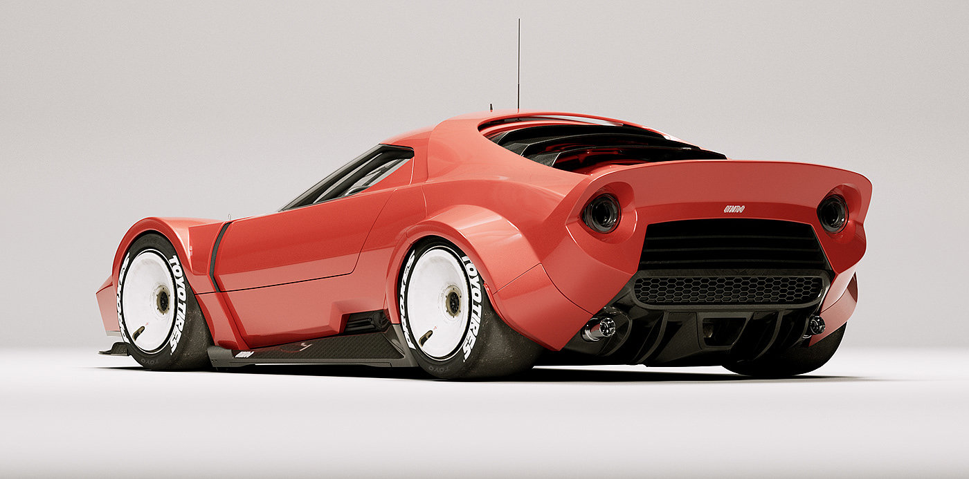 Future design，Racing Concept，3d，