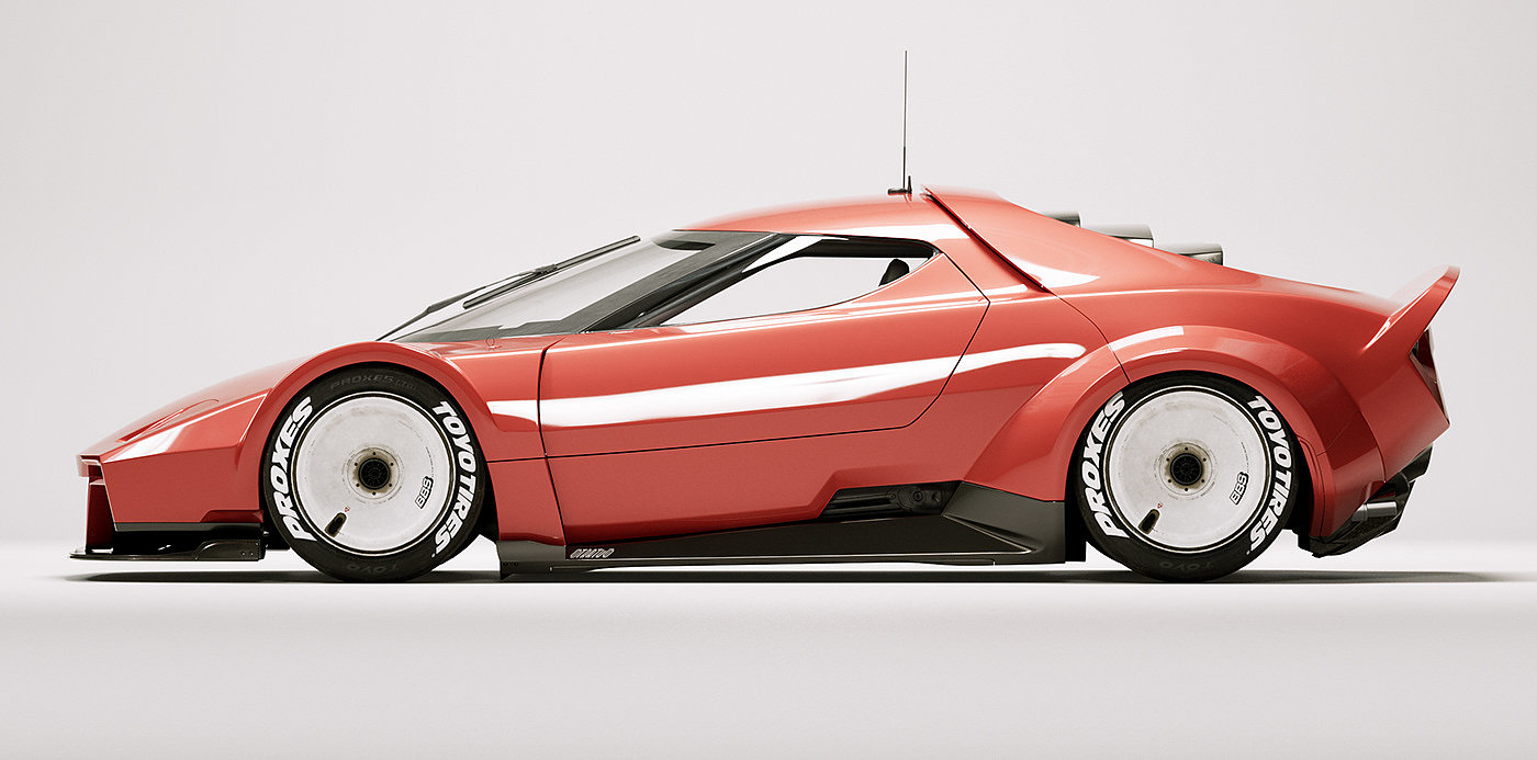 Future design，Racing Concept，3d，