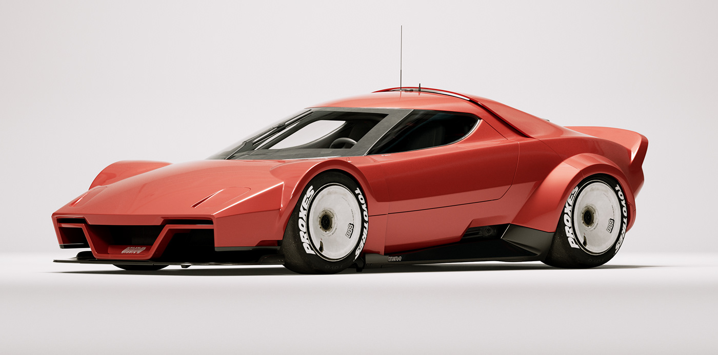 Future design，Racing Concept，3d，