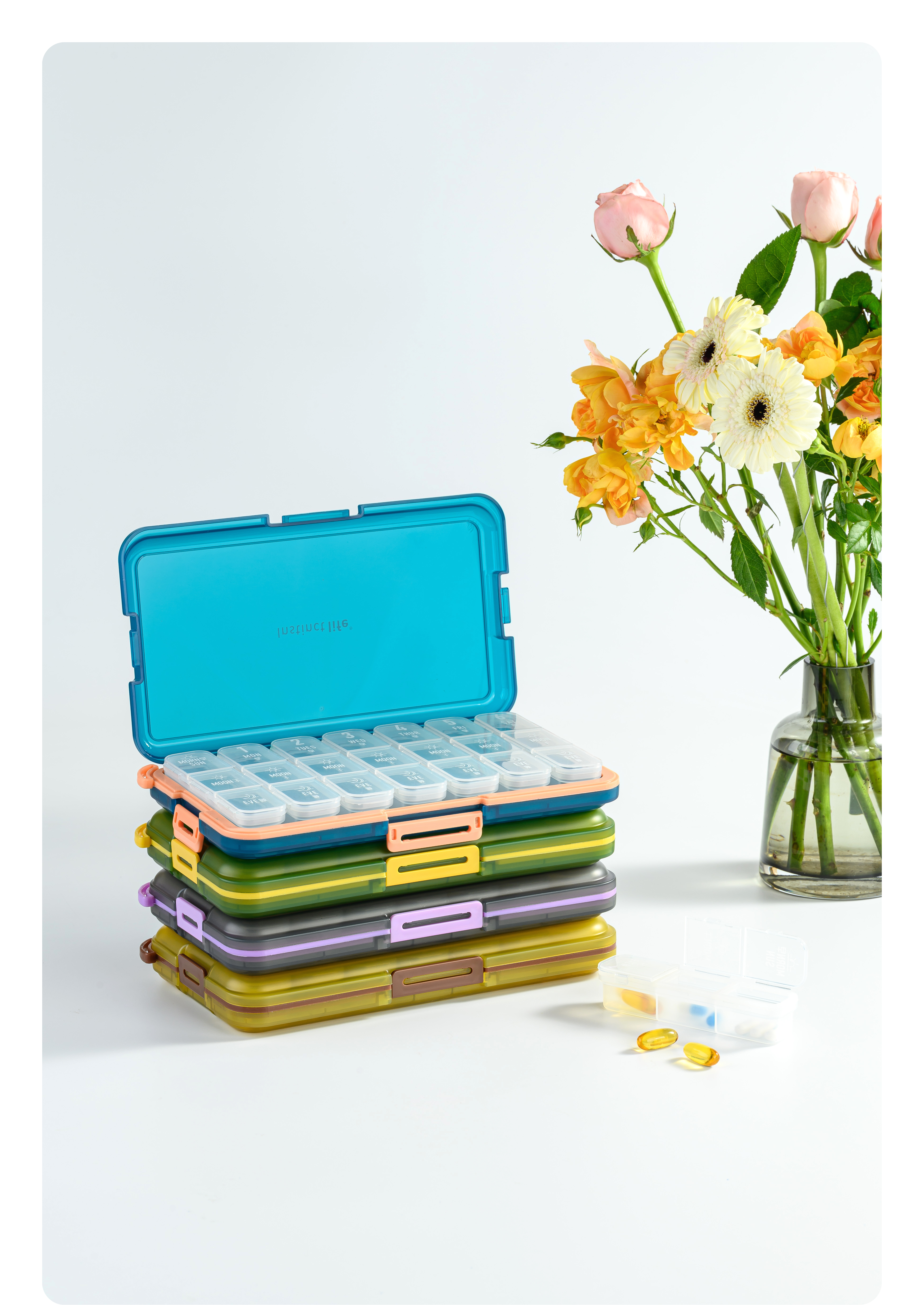 Medicine box，Home Furnishing，waterproof，Receive，Portable medicine box，