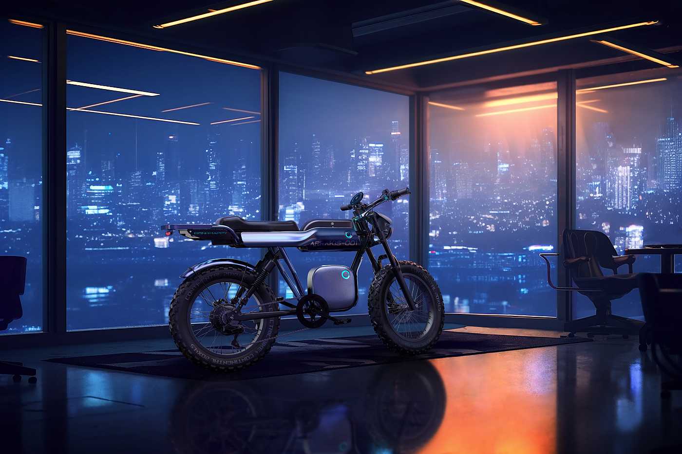 motorcycle，industrial design，AIGC，