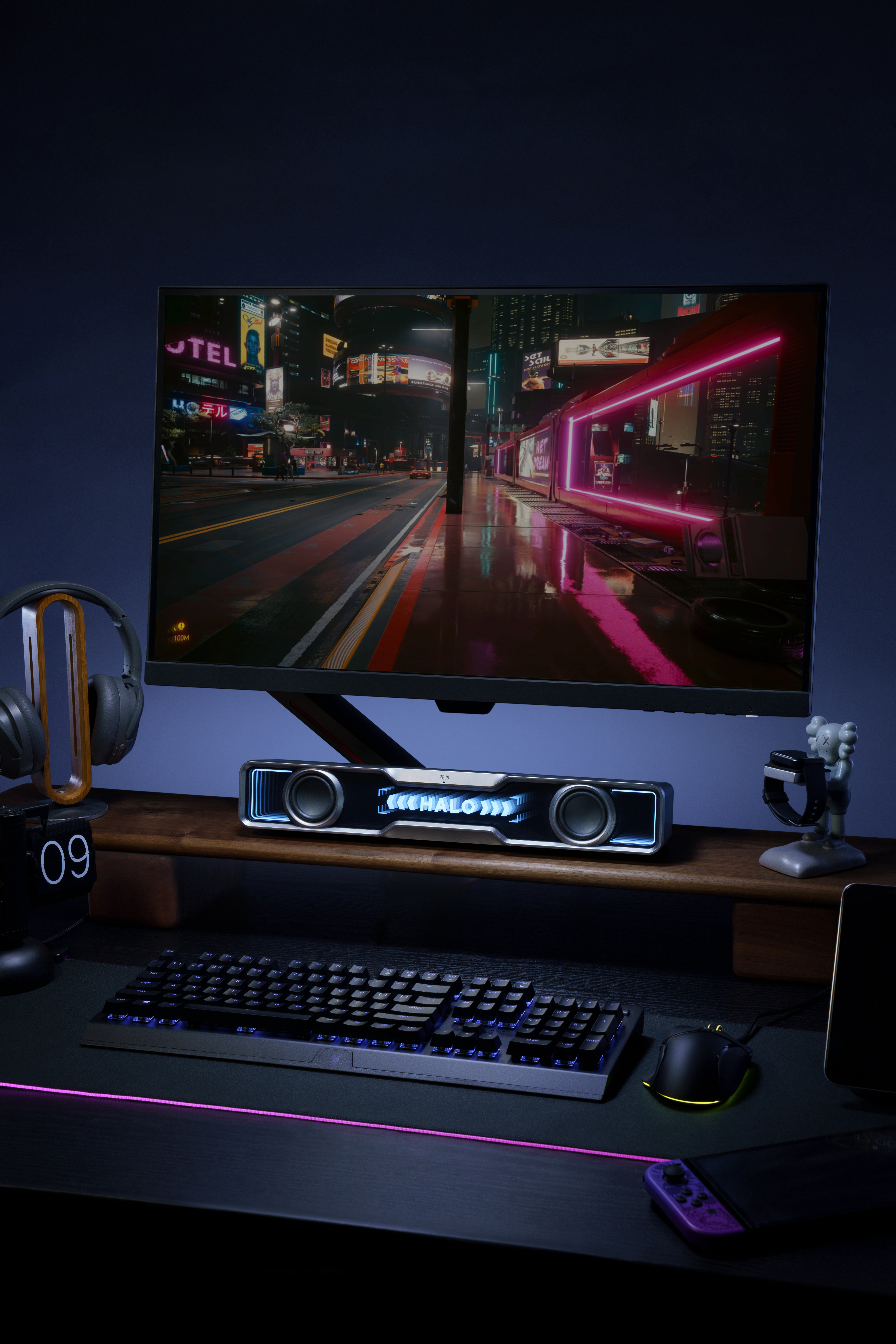 E-sports，Desktop speaker，Lamp effect，Cool tide，soundbar，Rambler，