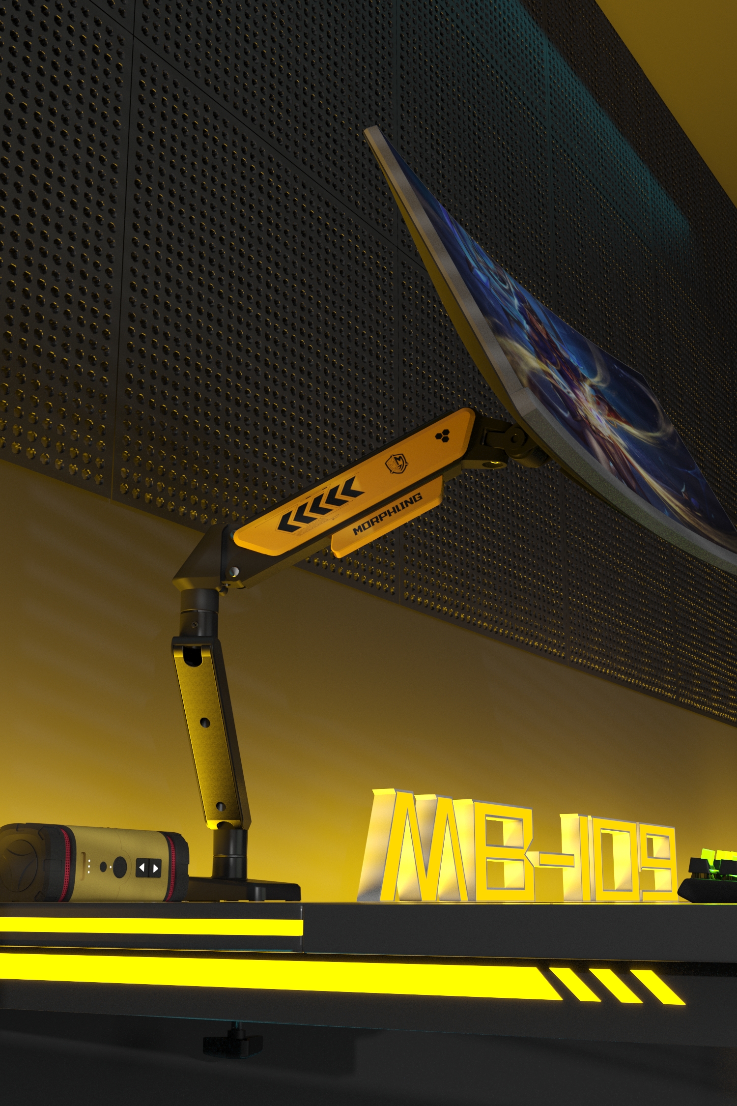 product design，electronic sports，Display bracket，