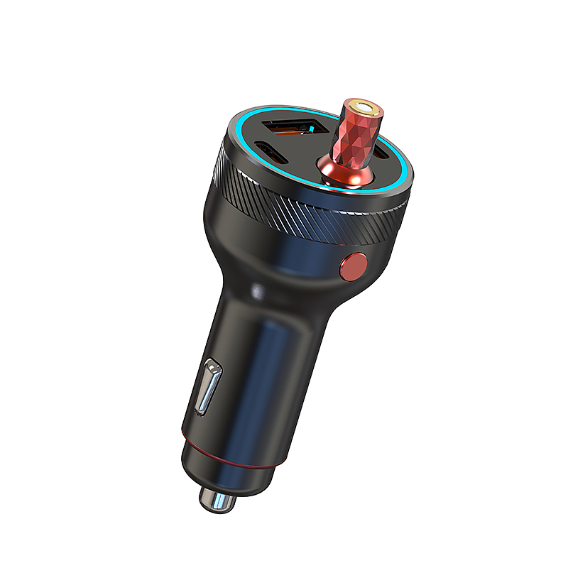 Car charger，3C products，industrial design，On board converter，Digital product rendering，Starsky Top，The cigarette lighter，