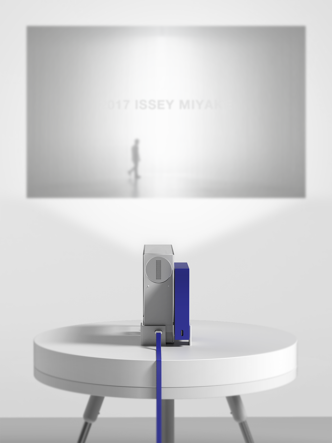 Projector，Issey Miyake，Brand promotion，product design，modular，