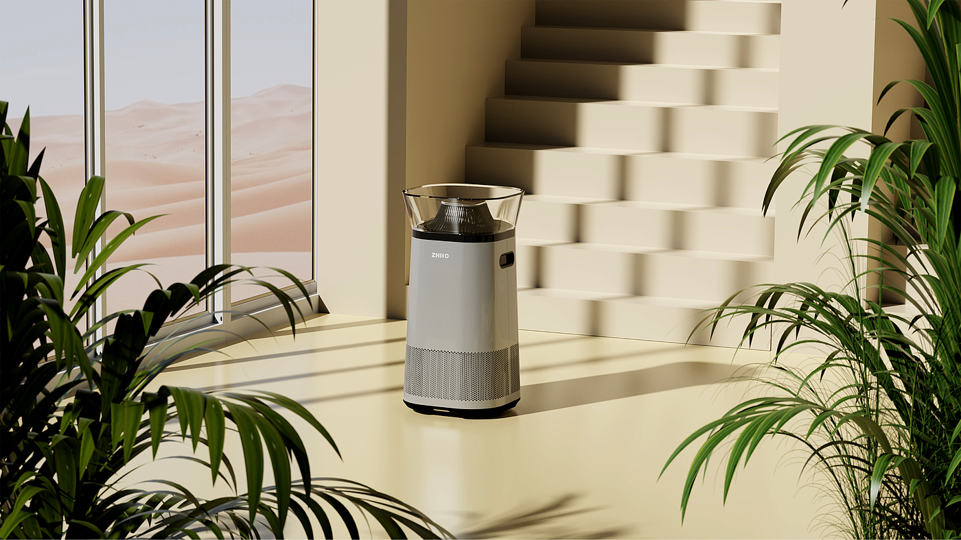 air cleaner，Render，Flower Room，yifeeling，A touch，household electrical appliances，Humidifier，