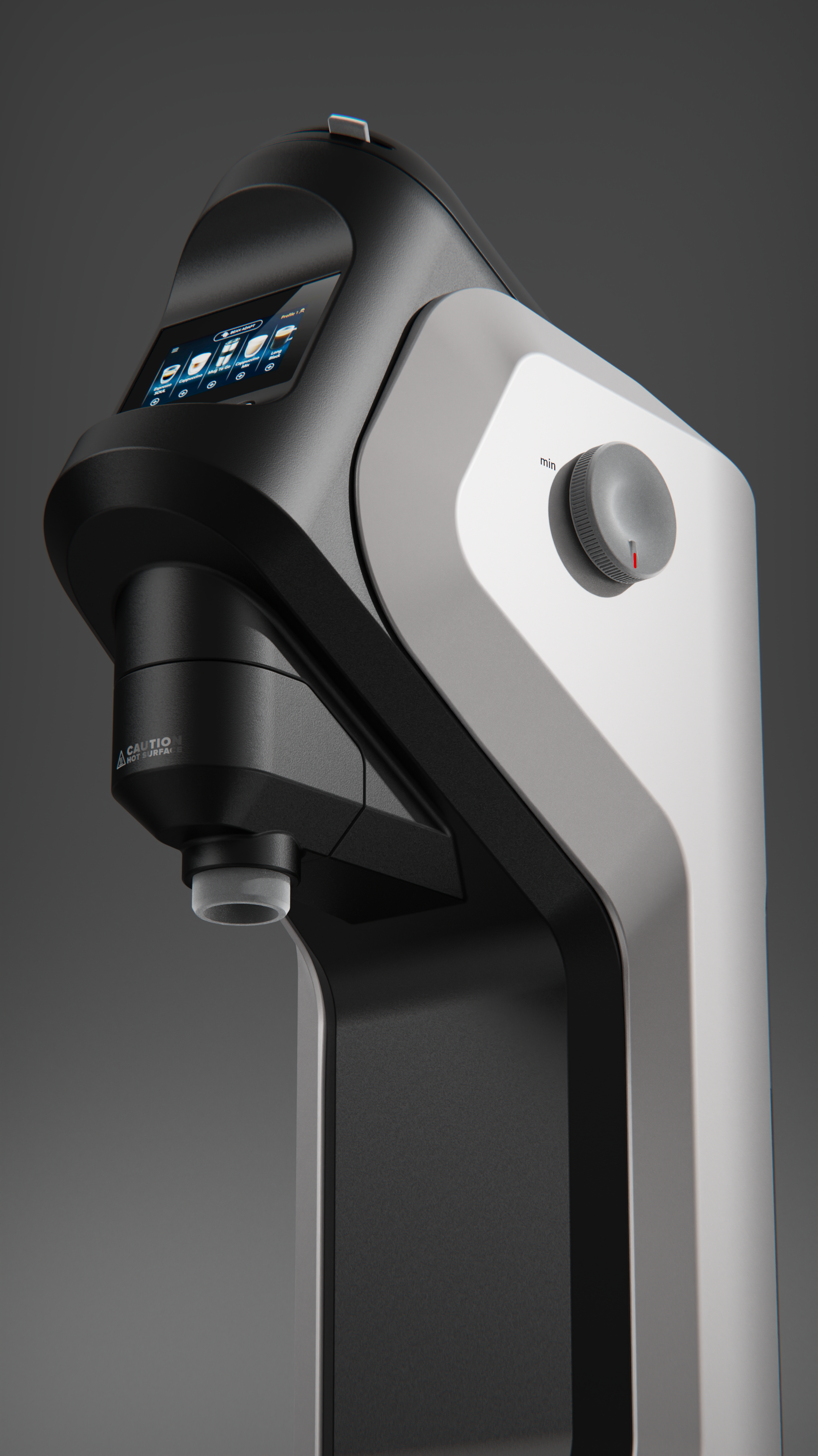 modernization，Coffee machine，touch screen，