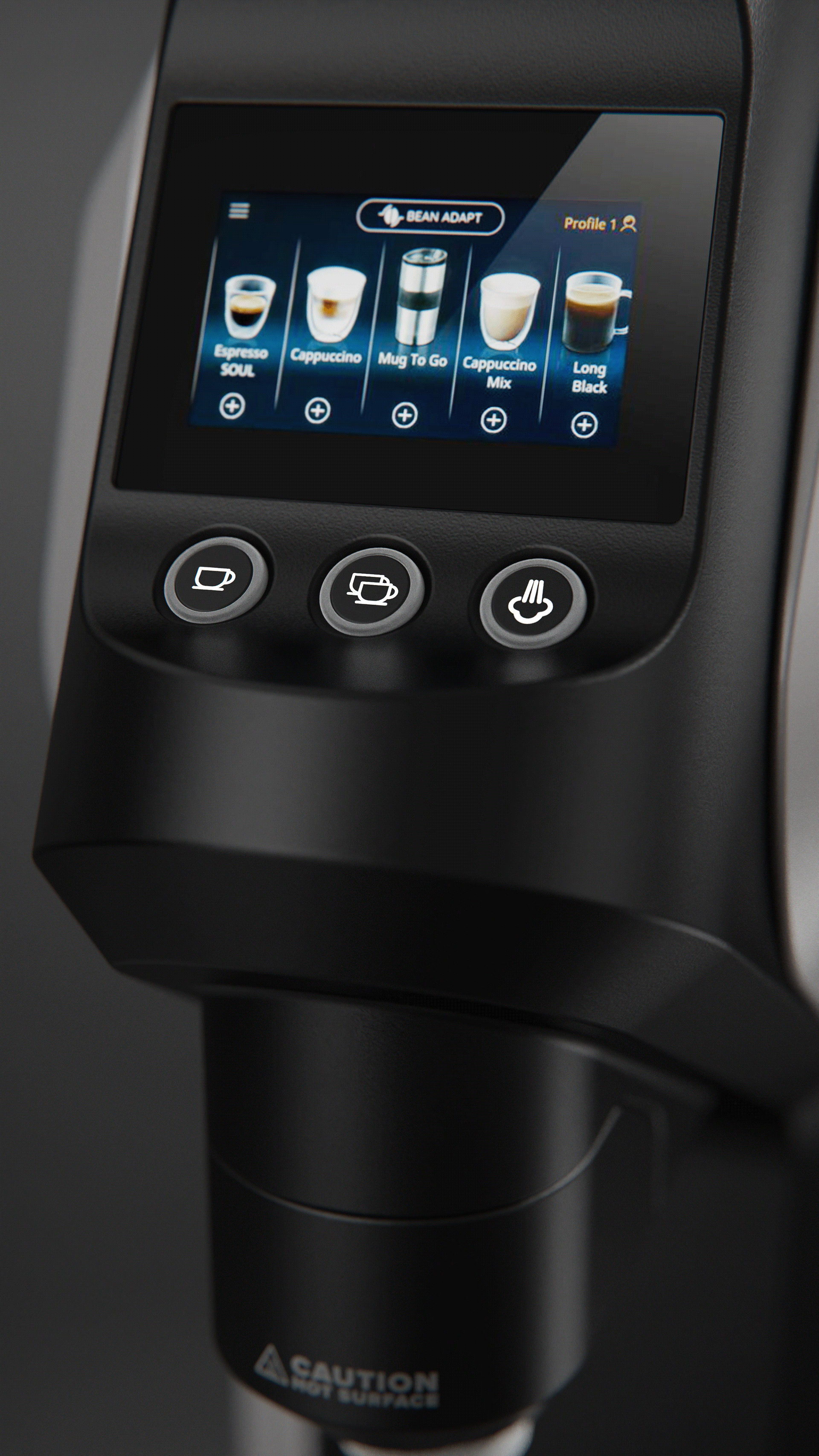 modernization，Coffee machine，touch screen，