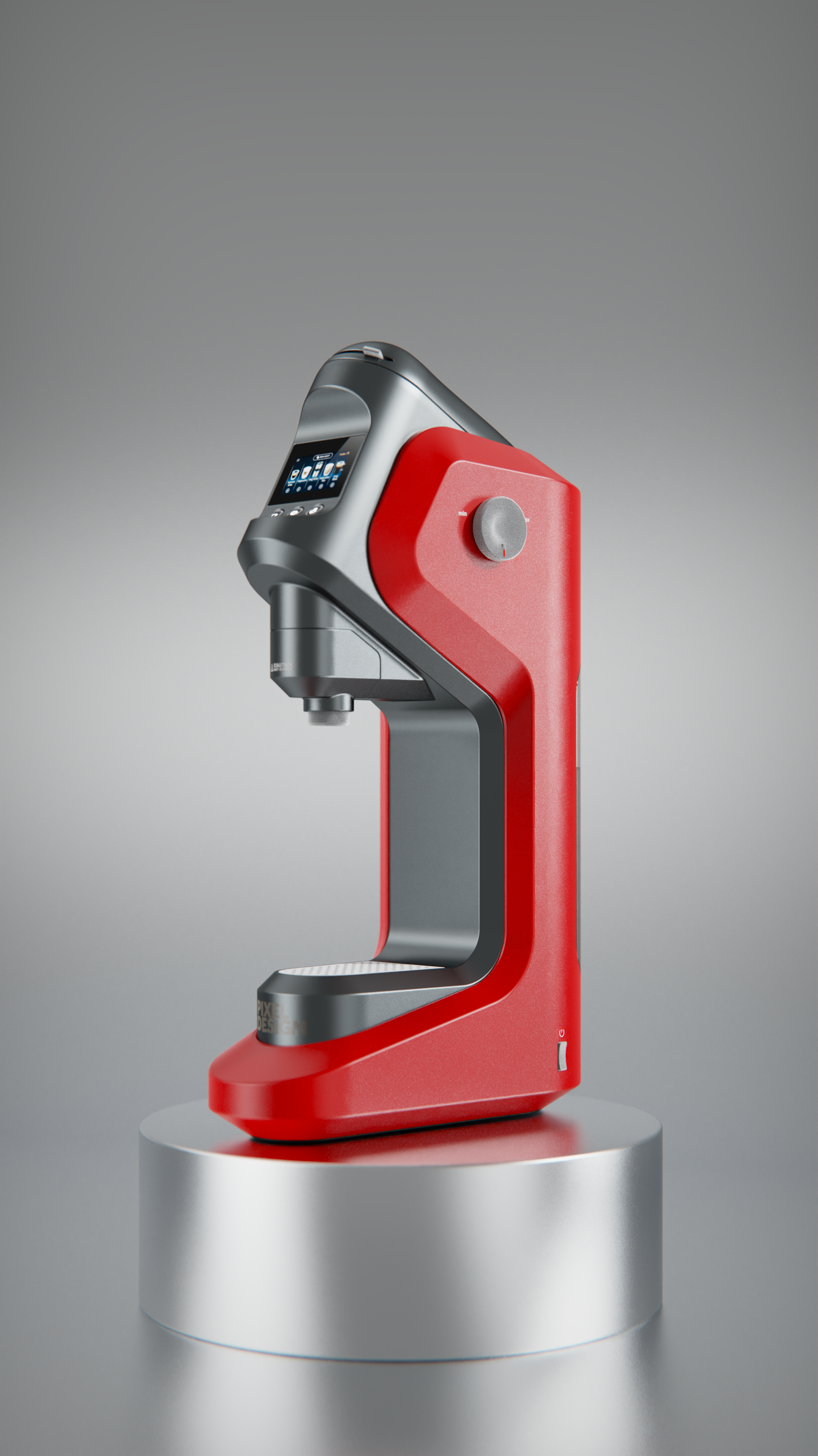 modernization，Coffee machine，touch screen，