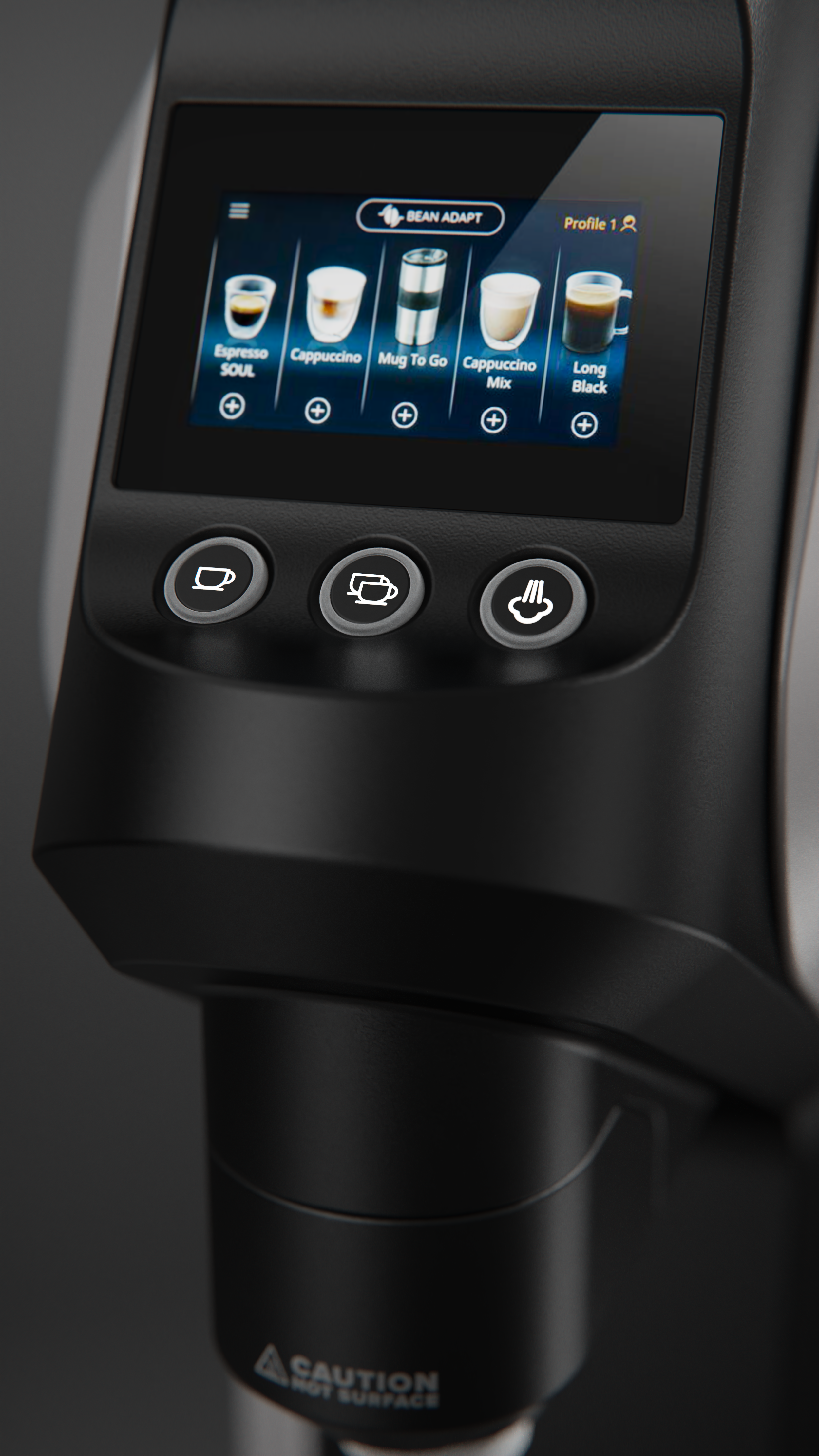 modernization，Coffee machine，touch screen，