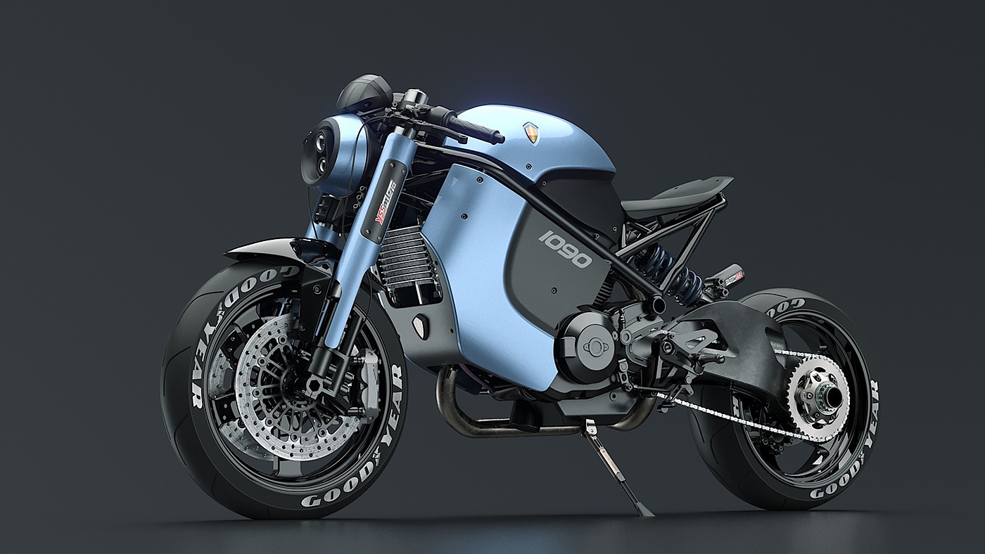 Motorcycle，delicate，modern，