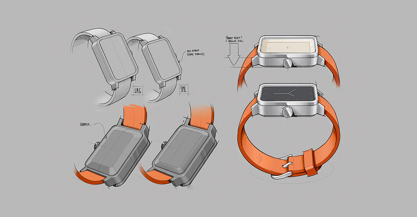 product design，Watch design，Model＃3，