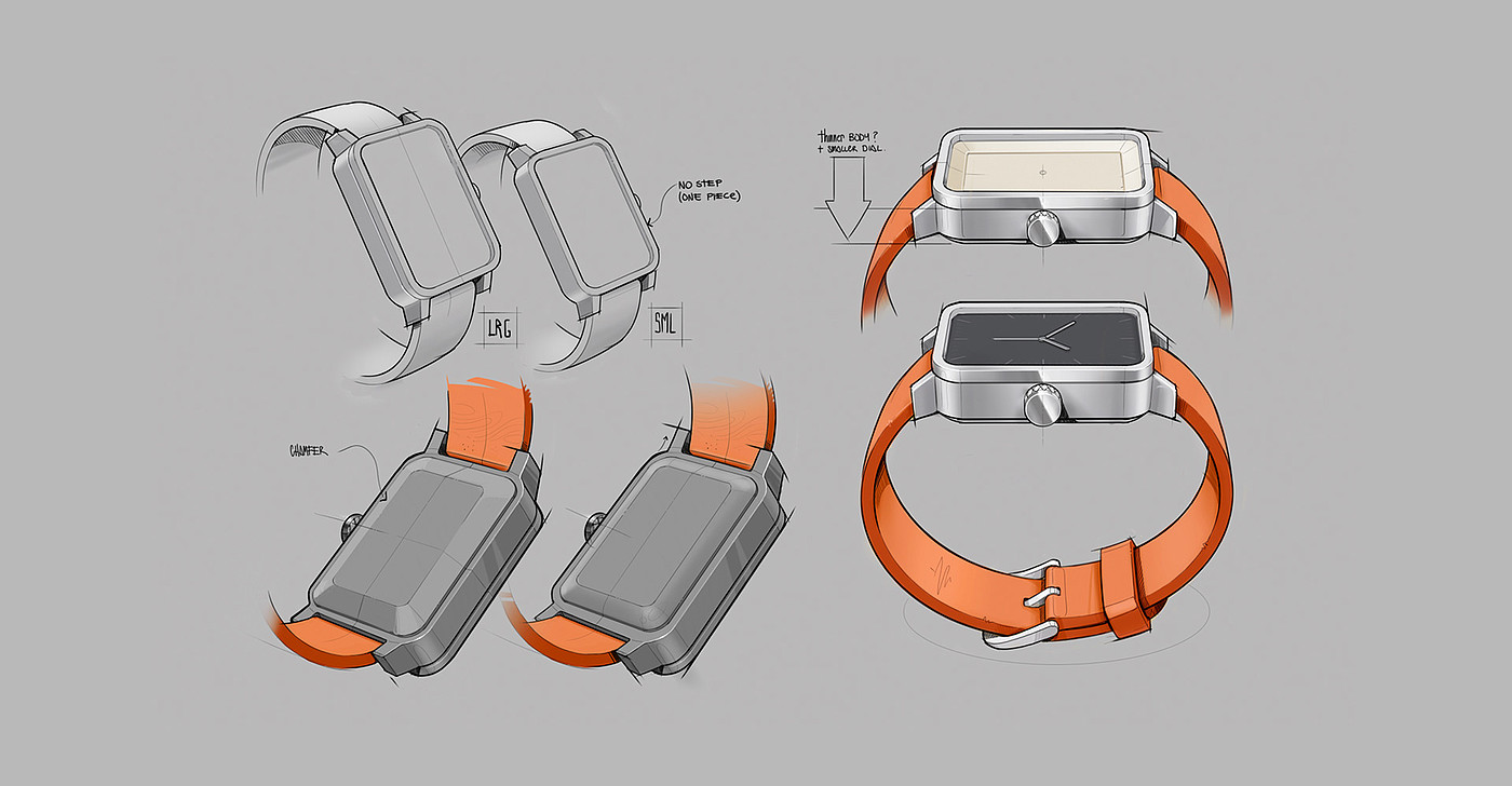 产品设计，手表设计，Model＃3，