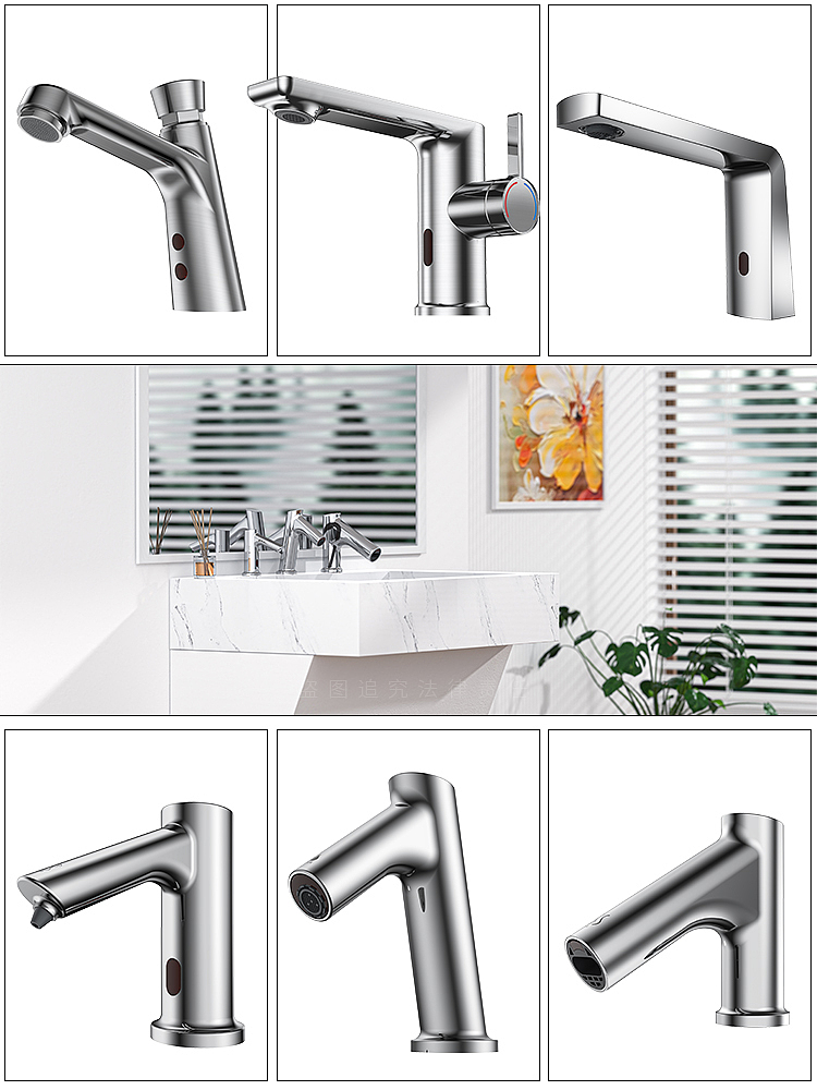 Render，online retailers，Detail page，water tap，