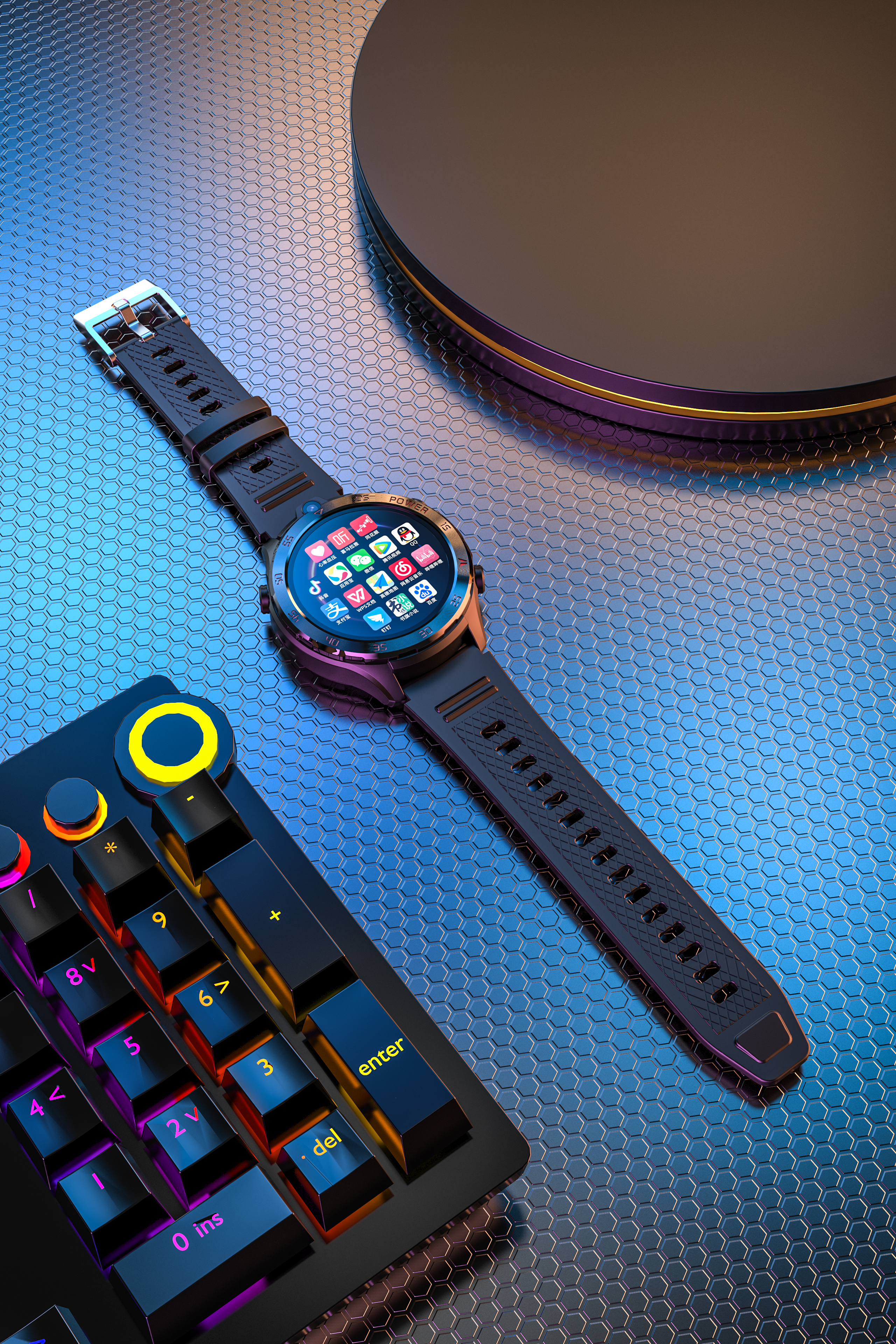 Render，online retailers，Detail page，water tap，