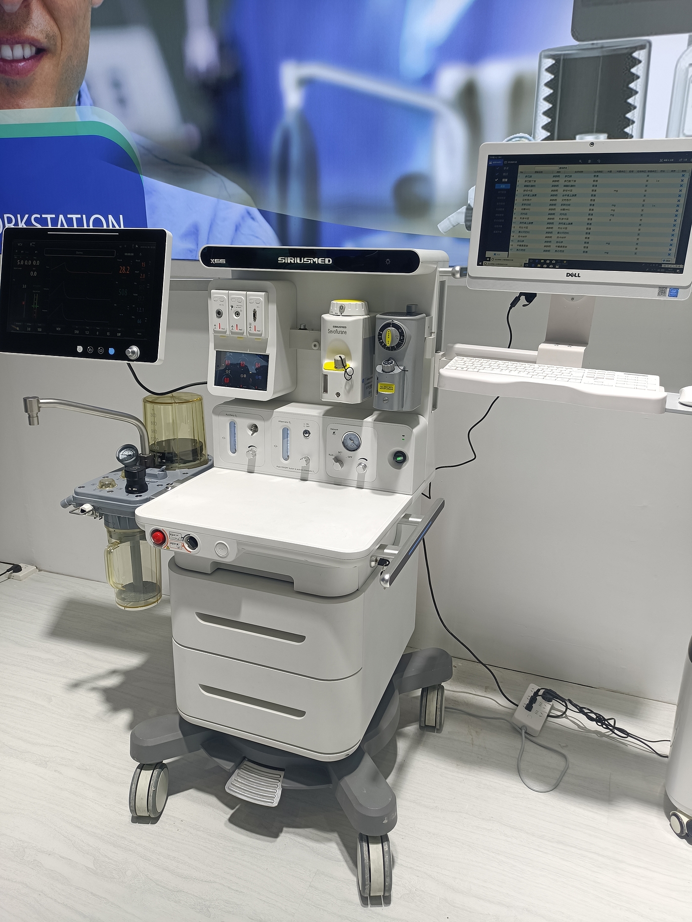 medical apparatus and instruments，High-end intelligence，Red dot award，Anesthesia system，Taiwan Golden Point Design Award，Idea Award，Zhijia design，The anesthesia machine，