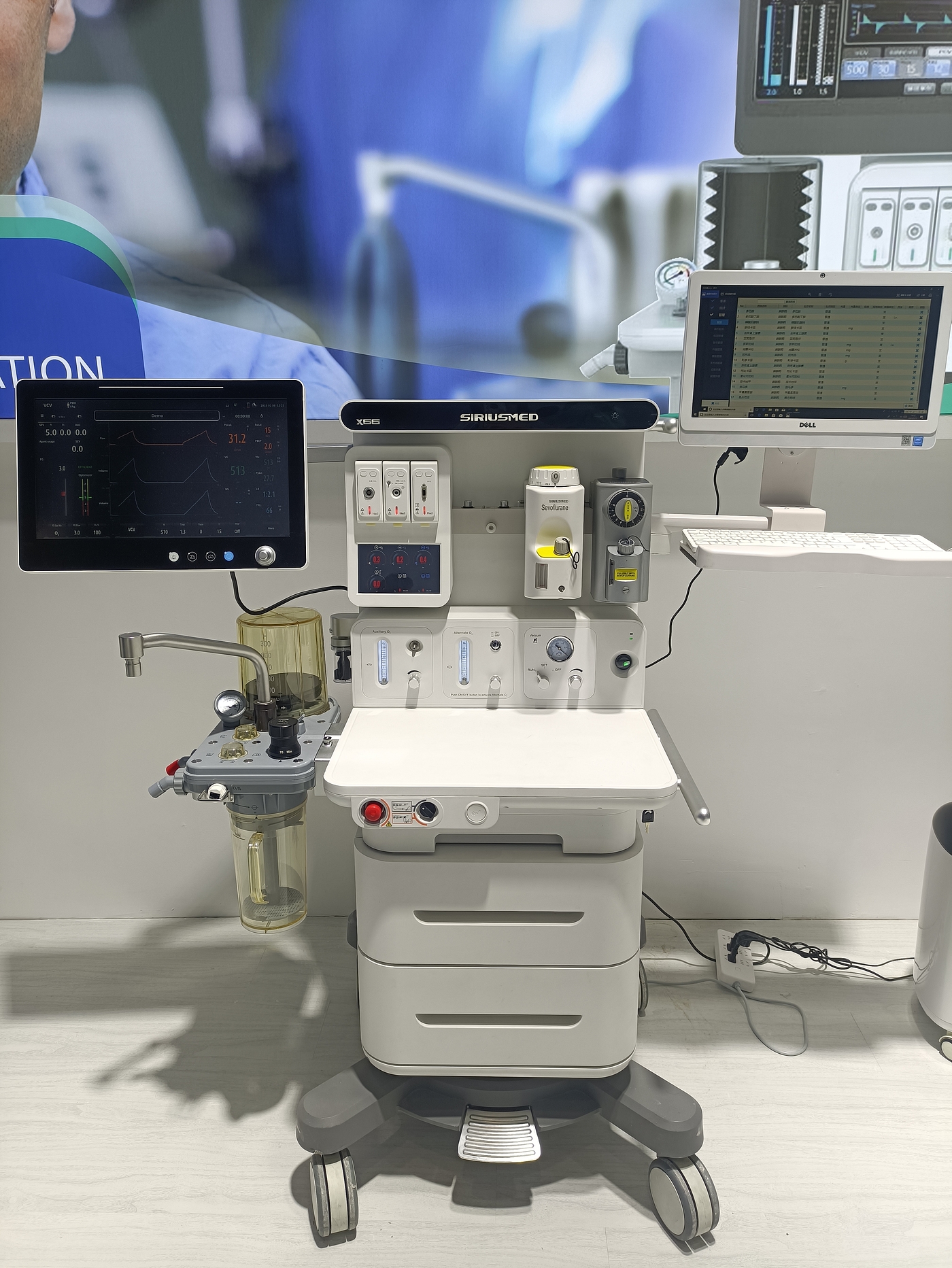 medical apparatus and instruments，High-end intelligence，Red dot award，Anesthesia system，Taiwan Golden Point Design Award，Idea Award，Zhijia design，The anesthesia machine，