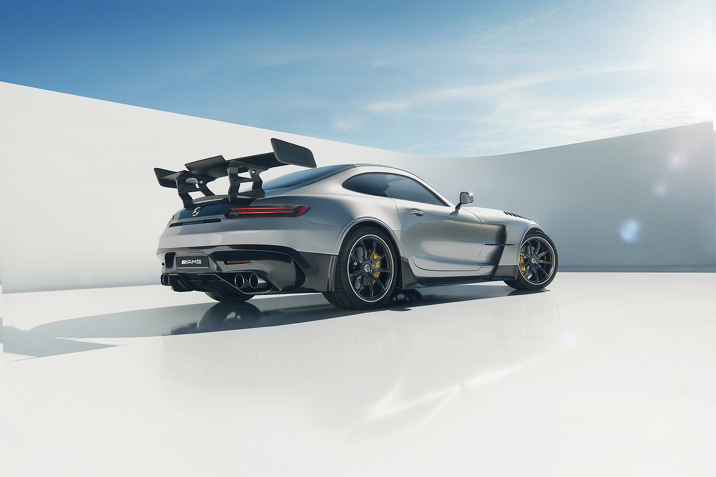 mercedes，amg，cgi，Vehicle design，