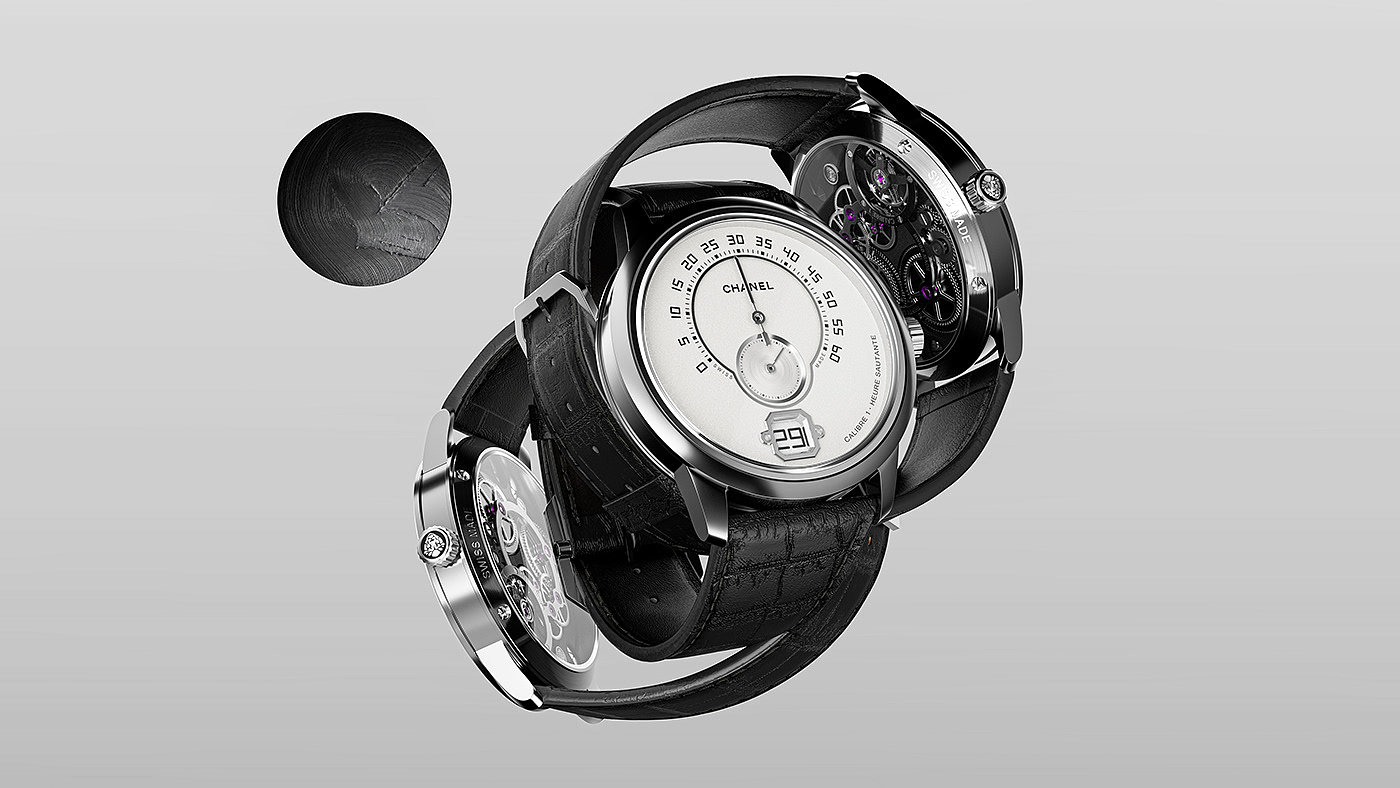 Wrist watch，Chanel，Minimalism，